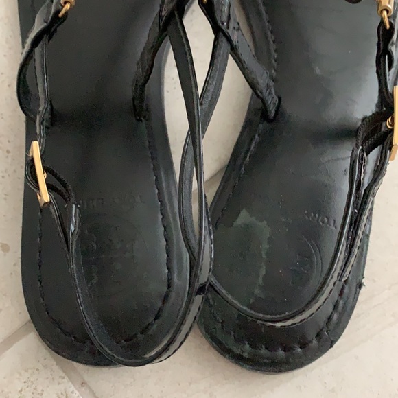 Tory Burch Black Ali Thong Sandal - Picture 2 of 8